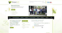 Desktop Screenshot of parquesoftpereira.com